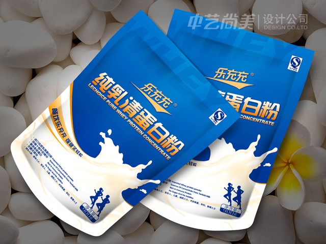 樂充充 蛋白粉包裝設計