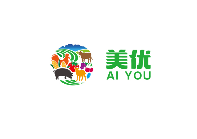 美優 農場 logo設計