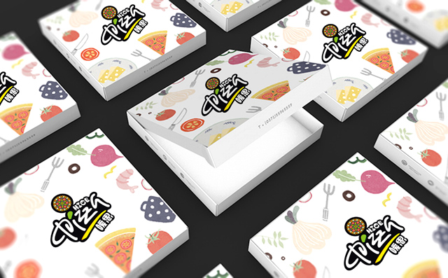 披撒店 logo設計