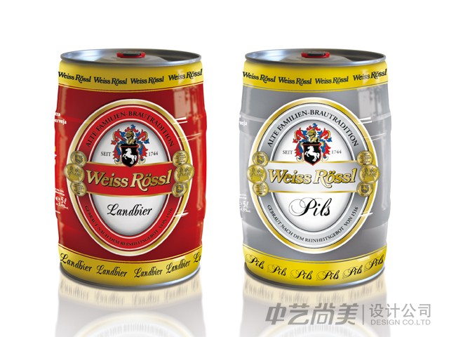 WEISS ROSSL 啤酒包裝設(shè)計(jì)