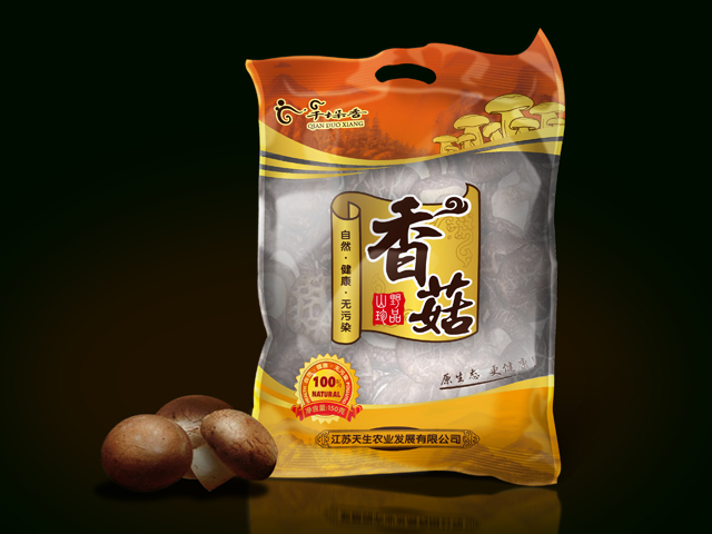 天生農(nóng)業(yè) 香菇包裝設(shè)計(jì)