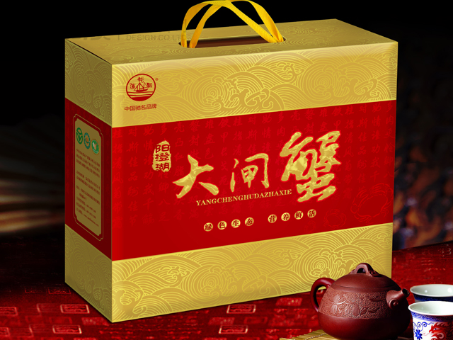 大閘蟹 禮盒包裝設計