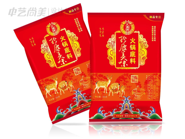 火鍋湯料包裝設計 皇家一品