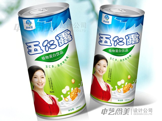 樂比樂 五仁露飲料包裝設計