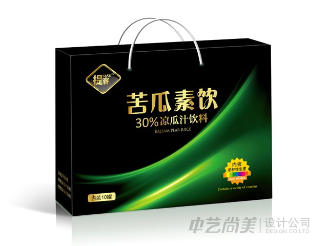 苦瓜飲包裝設計